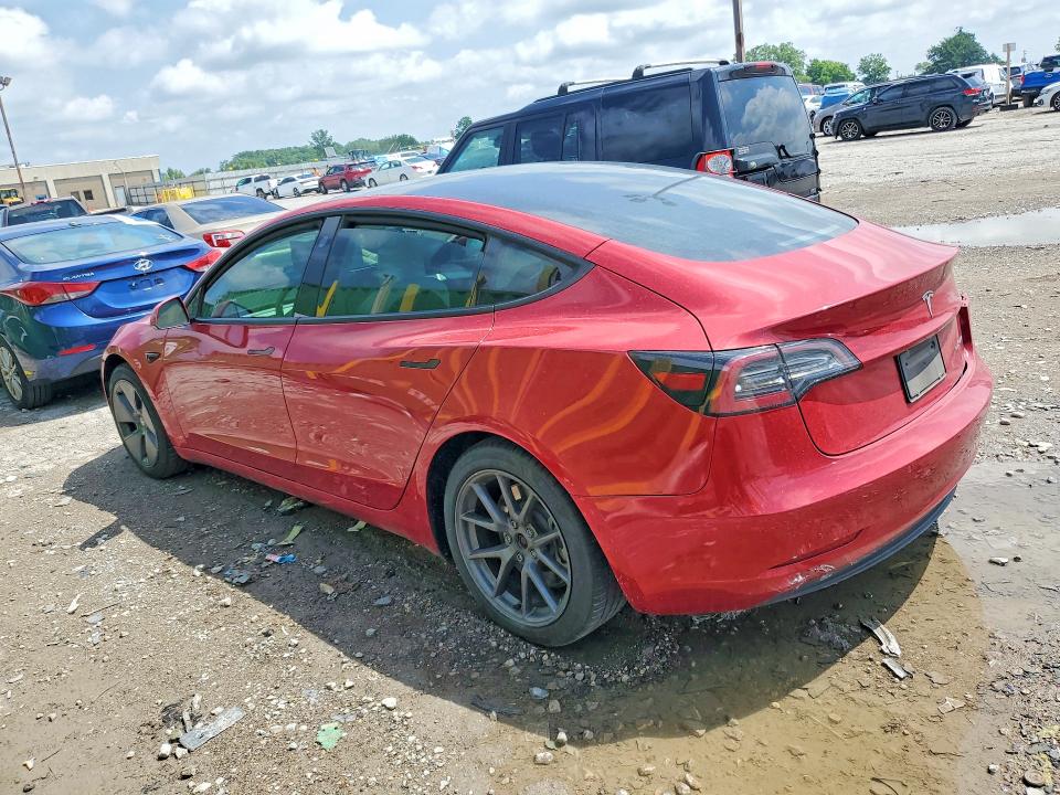 56616396 :رقم المزاد ، 5YJ3E1EB6MF037253 vin ، 2021 Tesla Model 3 مزاد بيع
