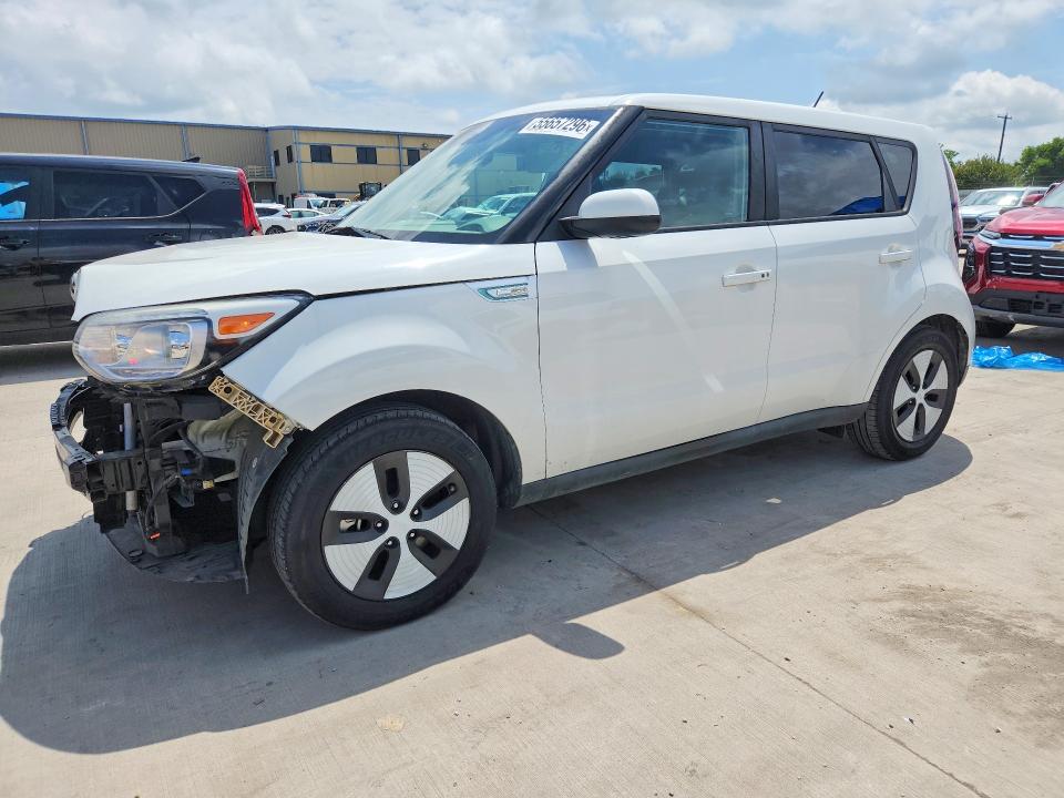 2017 Kia Soul Ev მანქანა იყიდება აუქციონზე, vin: KNDJP3AE8H7021306, აუქციონის ნომერი: 55657296