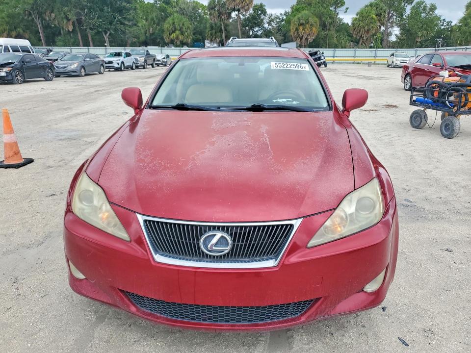 55222596 :رقم المزاد ، JTHCK262582027298 vin ، 2008 Lexus Is مزاد بيع