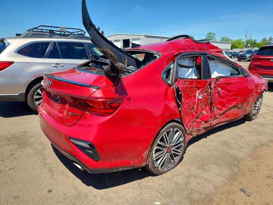 2021 Kia Forte მანქანა იყიდება აუქციონზე, vin: 3KPF44AC5ME417433, აუქციონის ნომერი: 56067106