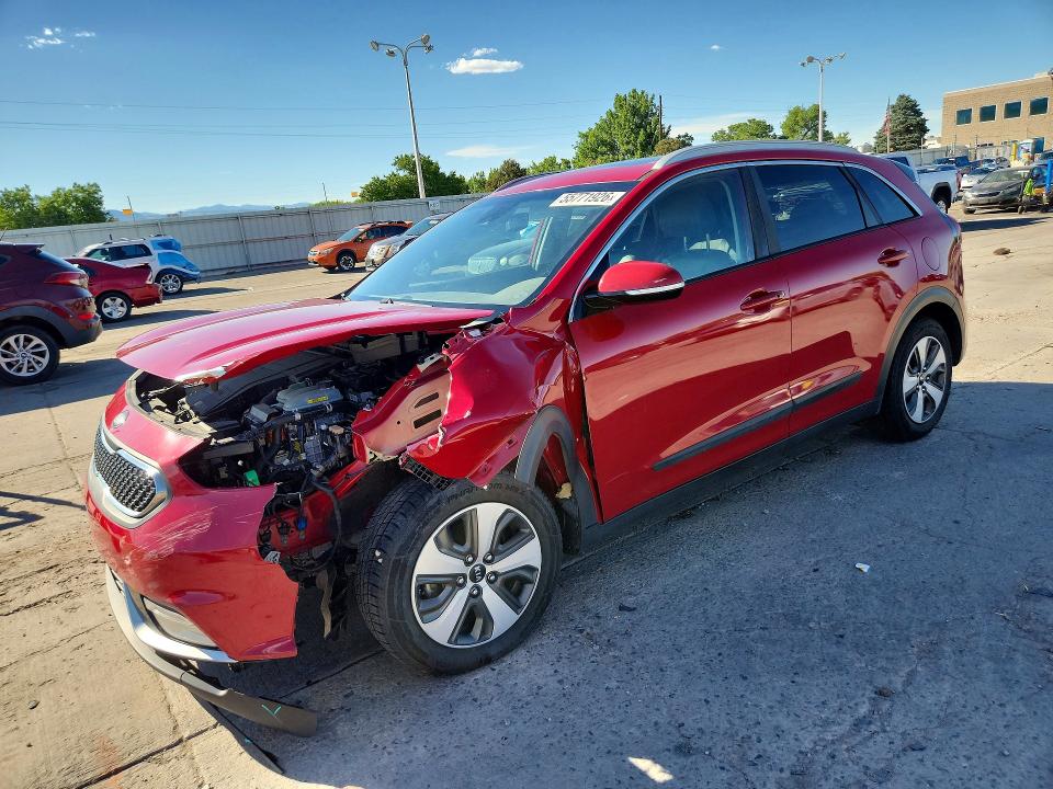 Продажа на аукционе авто 2017 Kia Niro, vin: KNDCC3LC3H5072367, номер лота: 55771926