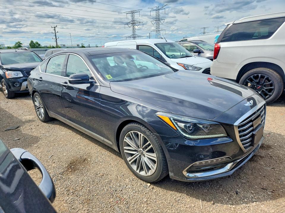 Продажа на аукционе авто 2018 Genesis G80, vin: KMHGN4JE3JU249965, номер лота: 57162436