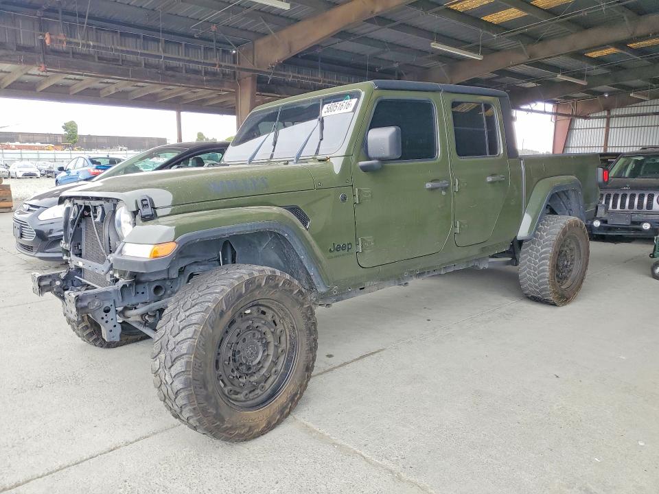 Продаж на аукціоні авто 2022 Jeep Gladiator, vin: 1C6HJTAGXNL157433, номер лоту: 58051616