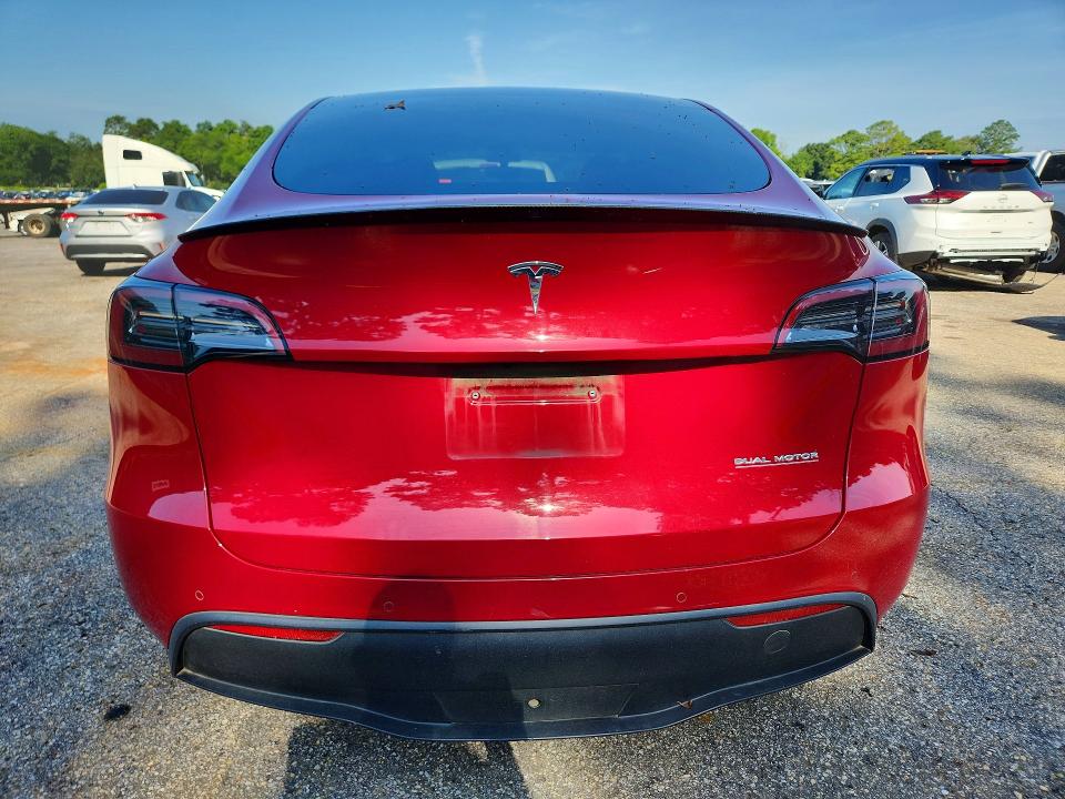 2022 Tesla Model Y მანქანა იყიდება აუქციონზე, vin: 7SAYGDEFXNF534881, აუქციონის ნომერი: 57995996
