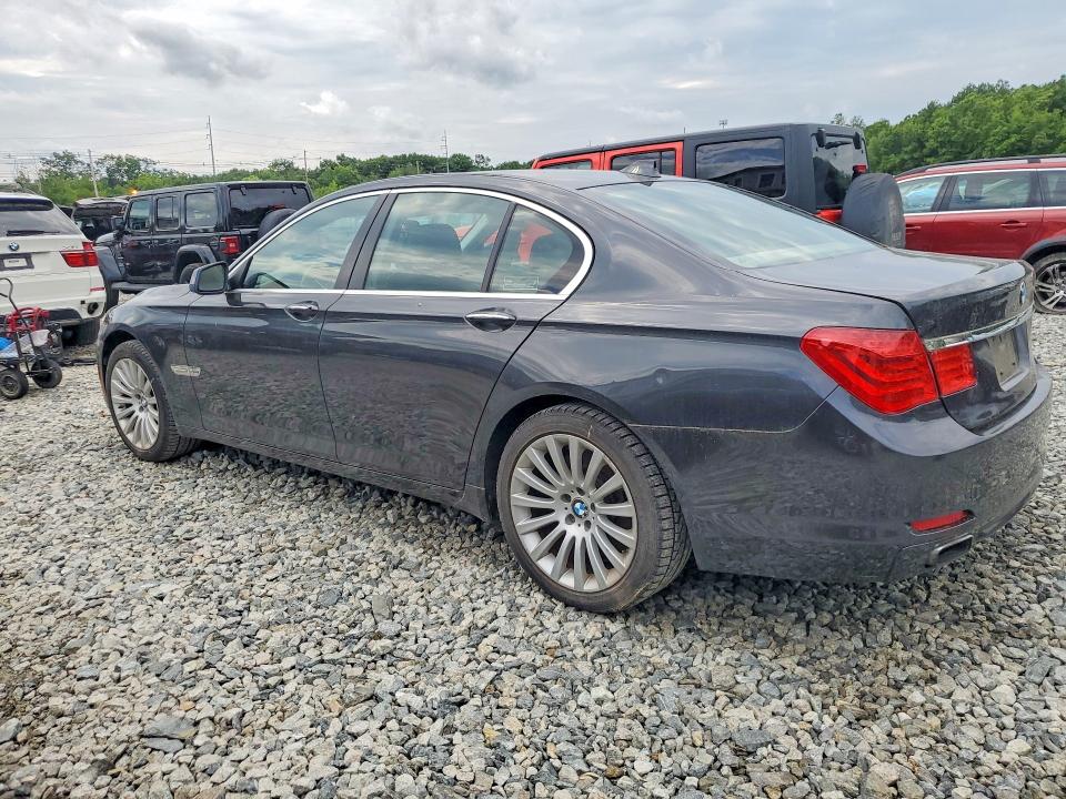 2012 Bmw 750 მანქანა იყიდება აუქციონზე, vin: WBAKC6C56CC396185, აუქციონის ნომერი: 57888716