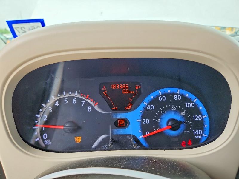 2009 Nissan Cube მანქანა იყიდება აუქციონზე, vin: JN8AZ28R99T117018, აუქციონის ნომერი: 57893706