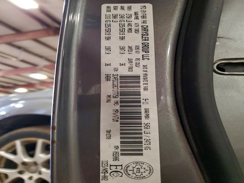 58717626 :رقم المزاد ، 3C4PDCCG9CT177750 vin ، 2012 Dodge Journey مزاد بيع