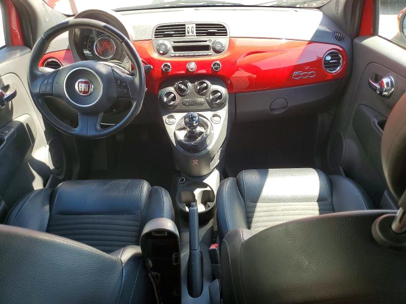 2014 Fiat 500 მანქანა იყიდება აუქციონზე, vin: 3C3CFFBR7ET267659, აუქციონის ნომერი: 57272176
