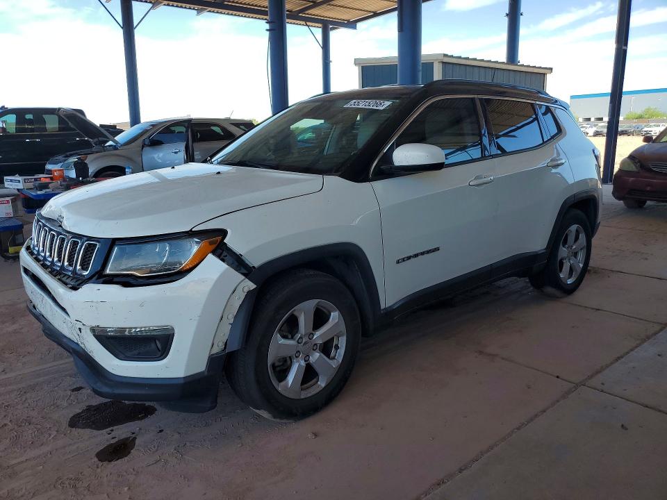 Продаж на аукціоні авто 2018 Jeep Compass, vin: 3C4NJCBB0JT166249, номер лоту: 55215266