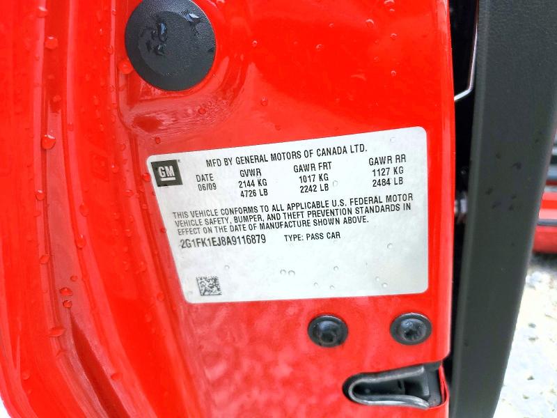 2010 Chevrolet Camaro მანქანა იყიდება აუქციონზე, vin: 2G1FK1EJ8A9116879, აუქციონის ნომერი: 56758996