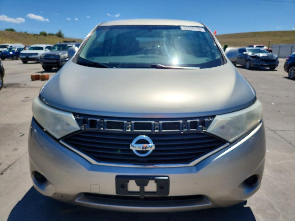 57835156 :رقم المزاد ، JN8AE2KP7B9009809 vin ، 2011 Nissan Quest مزاد بيع