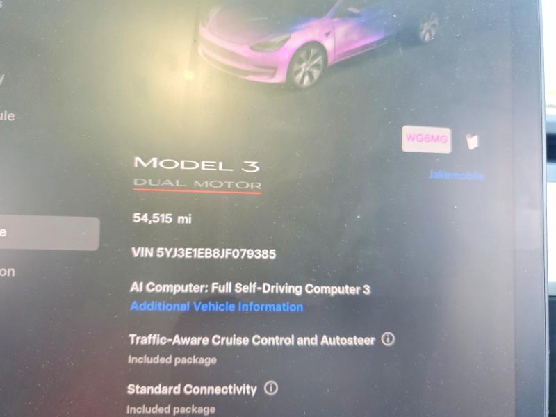 Aukcja sprzedaży 2018 Tesla Model 3, vin: 5YJ3E1EB8JF079385, numer aukcji: 57176176