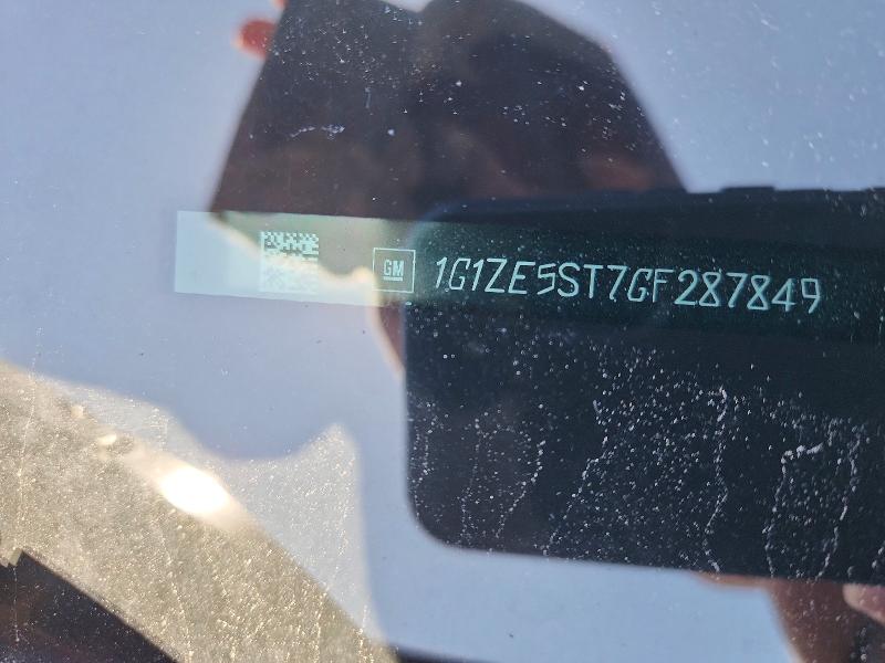 57377986 :رقم المزاد ، 1G1ZE5ST7GF287849 vin ، 2016 Chevrolet Malibu مزاد بيع