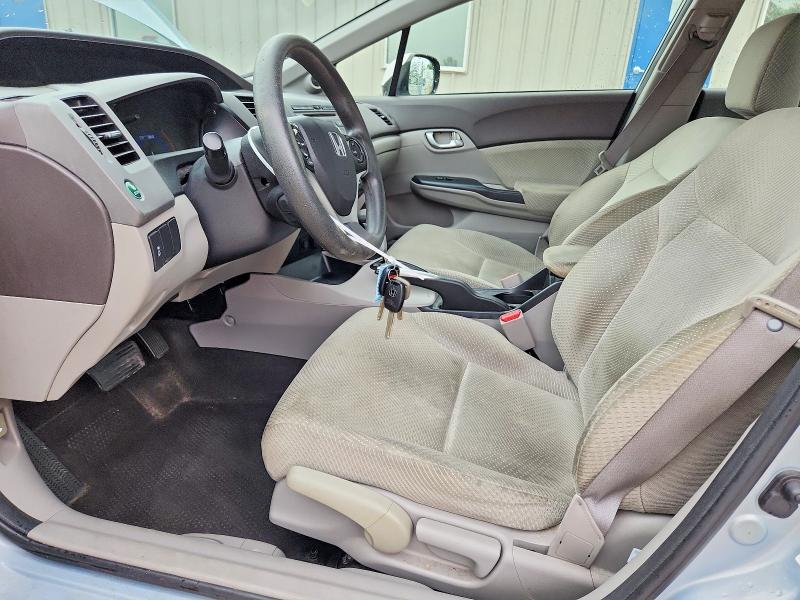 2012 Honda Civic მანქანა იყიდება აუქციონზე, vin: JHMFB4F27CS009127, აუქციონის ნომერი: 57702186