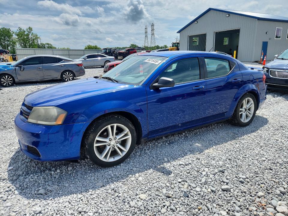 2014 Dodge Avenger მანქანა იყიდება აუქციონზე, vin: 1C3CDZAB3EN117091, აუქციონის ნომერი: 56316456