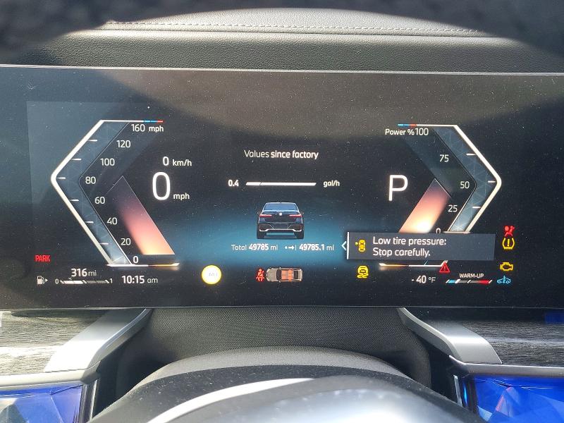 Aukcja sprzedaży 2024 Bmw 740, vin: WBA33EH09RCP88629, numer aukcji: 58111726