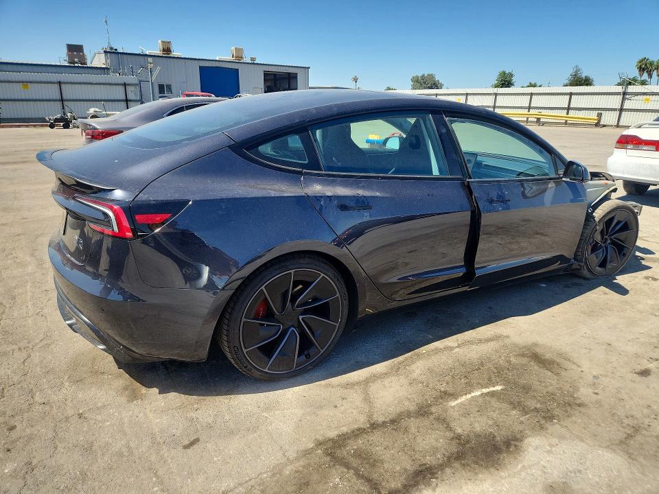 2024 Tesla Model 3 მანქანა იყიდება აუქციონზე, vin: 5YJ3E1ET5RF806969, აუქციონის ნომერი: 57549606