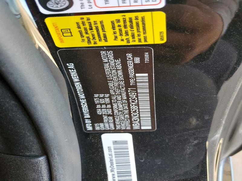 Продаж на аукціоні авто 2015 Bmw 428, vin: WBA3N3C58FK234971, номер лоту: 55649486