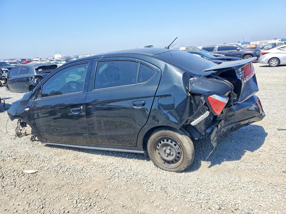 2022 Mitsubishi Mirage მანქანა იყიდება აუქციონზე, vin: ML32FUFJ0NHF07106, აუქციონის ნომერი: 57349286