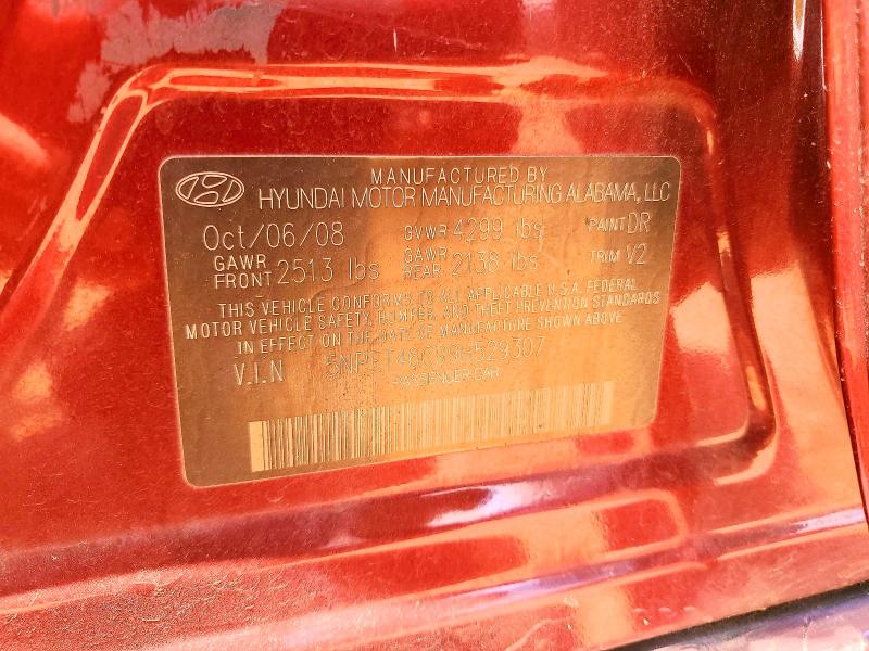 Продаж на аукціоні авто 2009 Hyundai Sonata, vin: 5NPET46C99H529307, номер лоту: 58385316