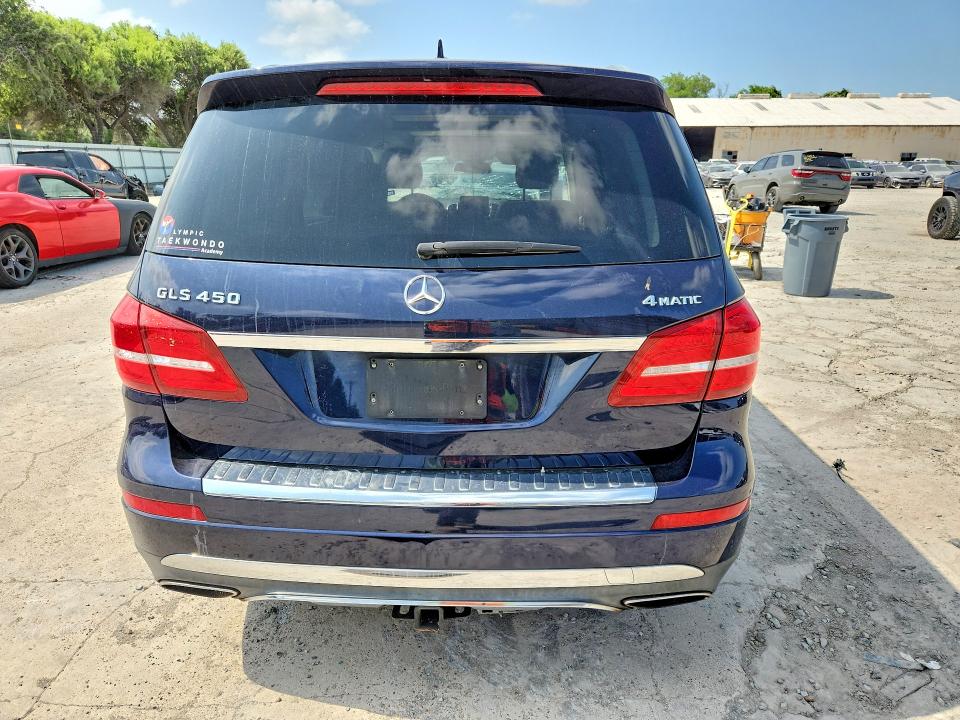 58494056 :رقم المزاد ، 4JGDF6EE5HA780344 vin ، 2017 Mercedes-benz Gls مزاد بيع
