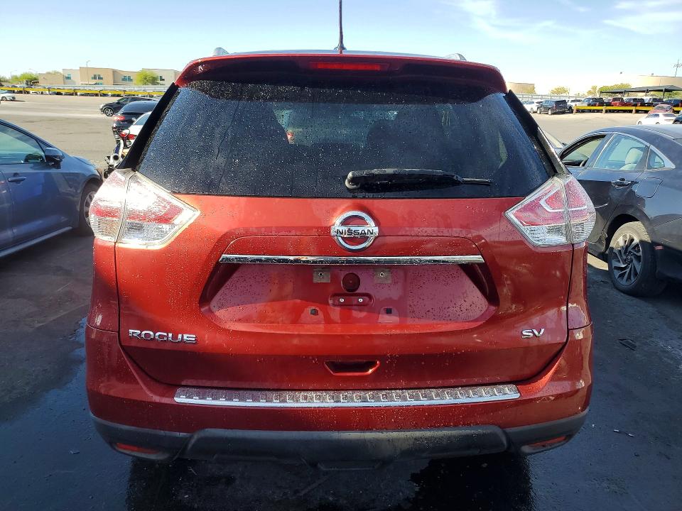 2016 Nissan Rogue მანქანა იყიდება აუქციონზე, vin: KNMAT2MT9GP727165, აუქციონის ნომერი: 56096266