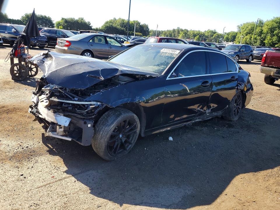 2022 Bmw 330i მანქანა იყიდება აუქციონზე, vin: 3MW5R1J07N8C72491, აუქციონის ნომერი: 57232986