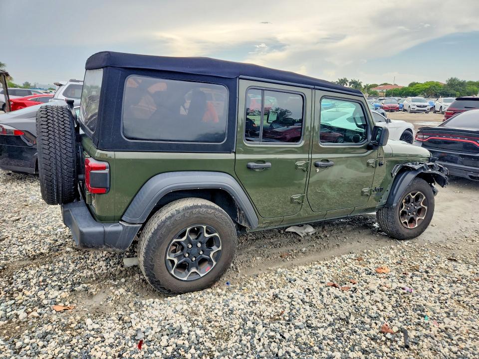 2021 Jeep Wrangler Unlimited მანქანა იყიდება აუქციონზე, vin: 1C4HJXDN6MW714541, აუქციონის ნომერი: 58626276