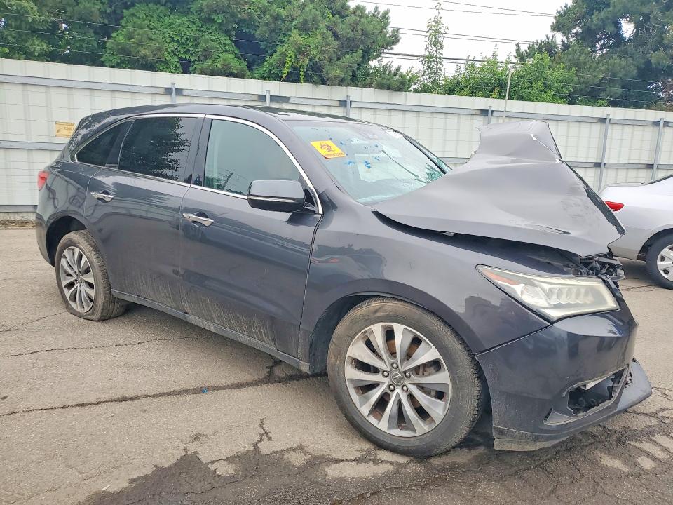 55690196 :رقم المزاد ، 5FRYD4H40GB008650 vin ، 2016 Acura Mdx مزاد بيع