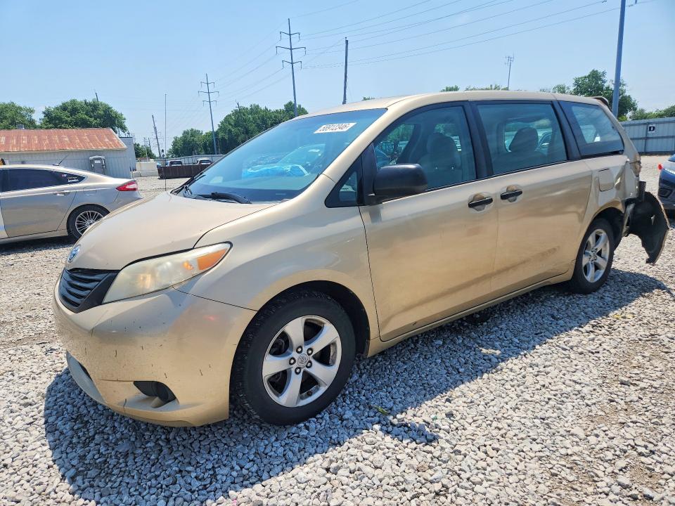 Aukcja sprzedaży 2011 Toyota Sienna, vin: 5TDZK3DC7BS020785, numer aukcji: 58912346