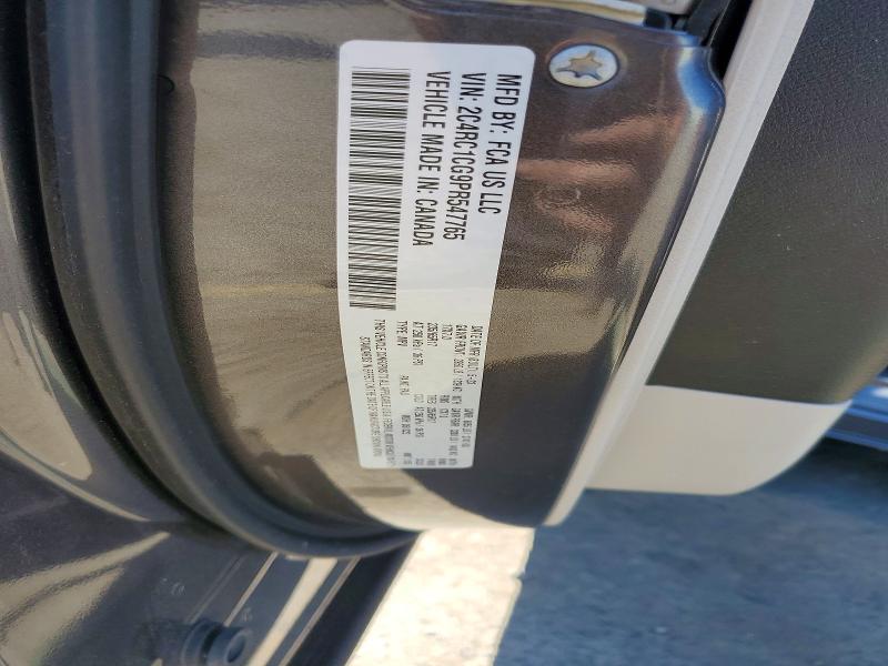 Продаж на аукціоні авто 2023 Chrysler Voyager, vin: 2C4RC1CG9PR547765, номер лоту: 55826816