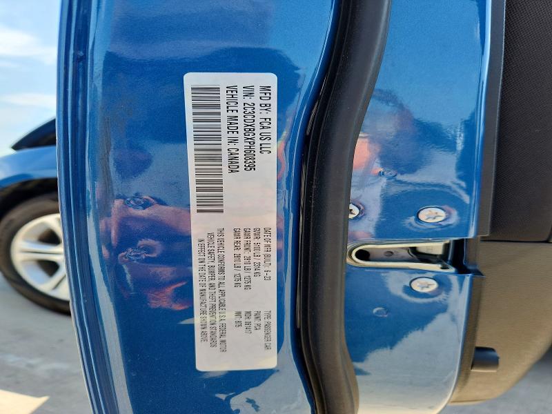 58369856 :رقم المزاد ، 2C3CDXBGXPH608395 vin ، 2023 Dodge Charger مزاد بيع