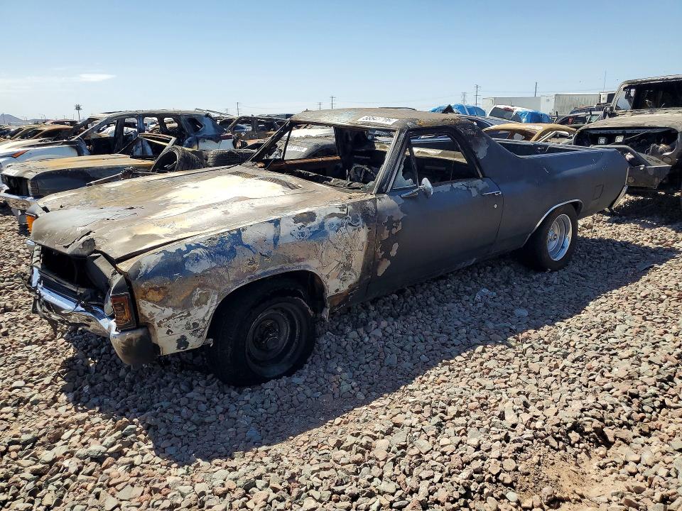 Aukcja sprzedaży 1972 Chevrolet El Camino, vin: 1D80H2L586591, numer aukcji: 58548706