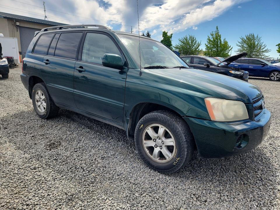 Aukcja sprzedaży 2003 Toyota Highlander, vin: JTEHD21AX30021643, numer aukcji: 58405216