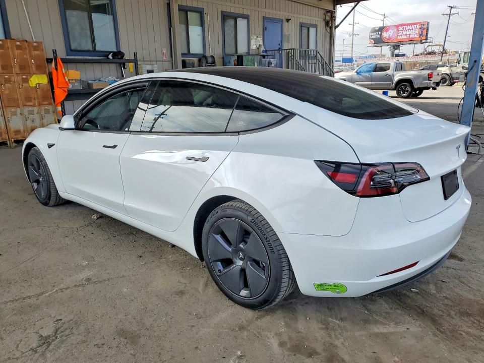 2023 Tesla Model 3 მანქანა იყიდება აუქციონზე, vin: 5YJ3E1EA7PF411459, აუქციონის ნომერი: 57154186