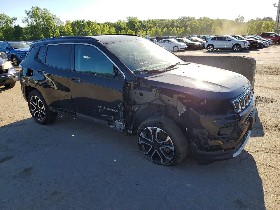 55024236 :رقم المزاد ، 3C4NJDCB0NT237136 vin ، 2022 Jeep Compass مزاد بيع
