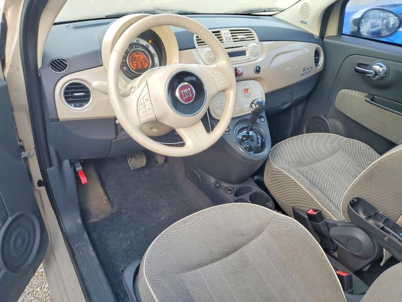56830226 :رقم المزاد ، 3C3CFFCR8CT106362 vin ، 2012 Fiat 500 مزاد بيع