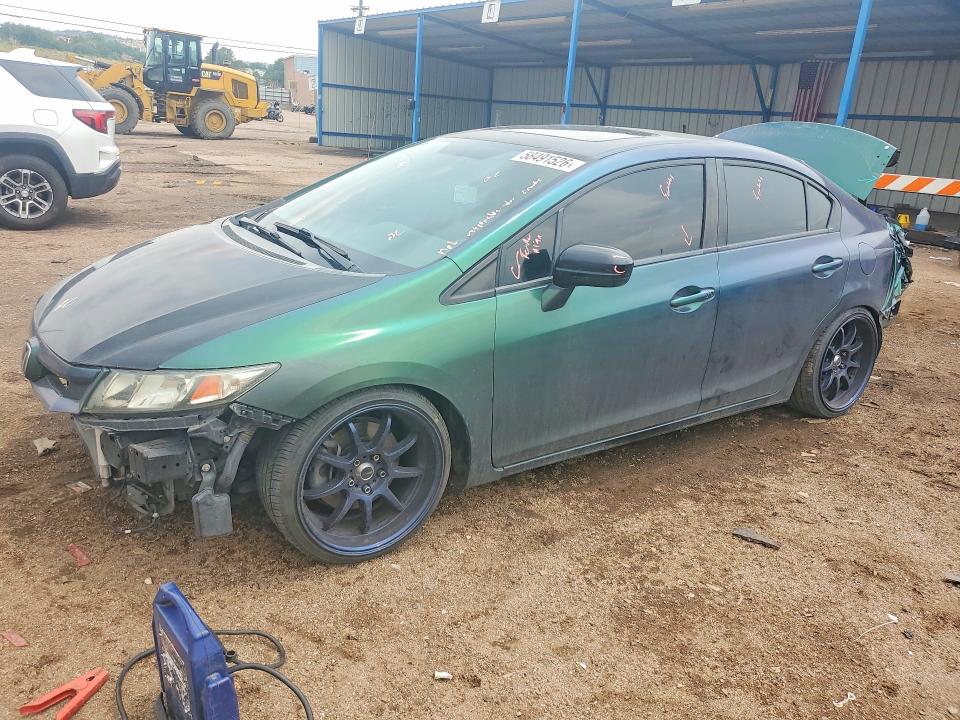 58491526 :رقم المزاد ، 2HGFB6E50EH704151 vin ، 2014 Honda Civic مزاد بيع