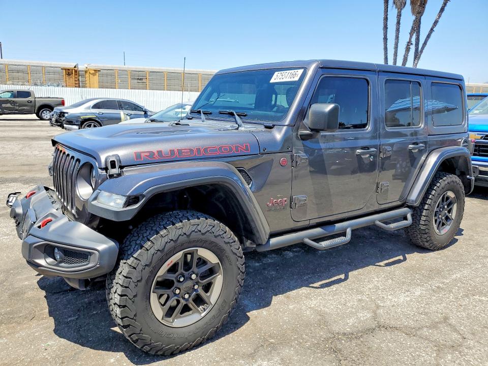 57554166 :رقم المزاد ، 1C4HJXFN1JW314556 vin ، 2018 Jeep Wrangler Unlimited مزاد بيع