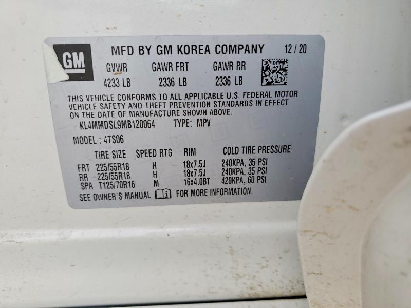 Продажа на аукционе авто 2021 Buick Encore Gx, vin: KL4MMDSL9MB120064, номер лота: 55738446