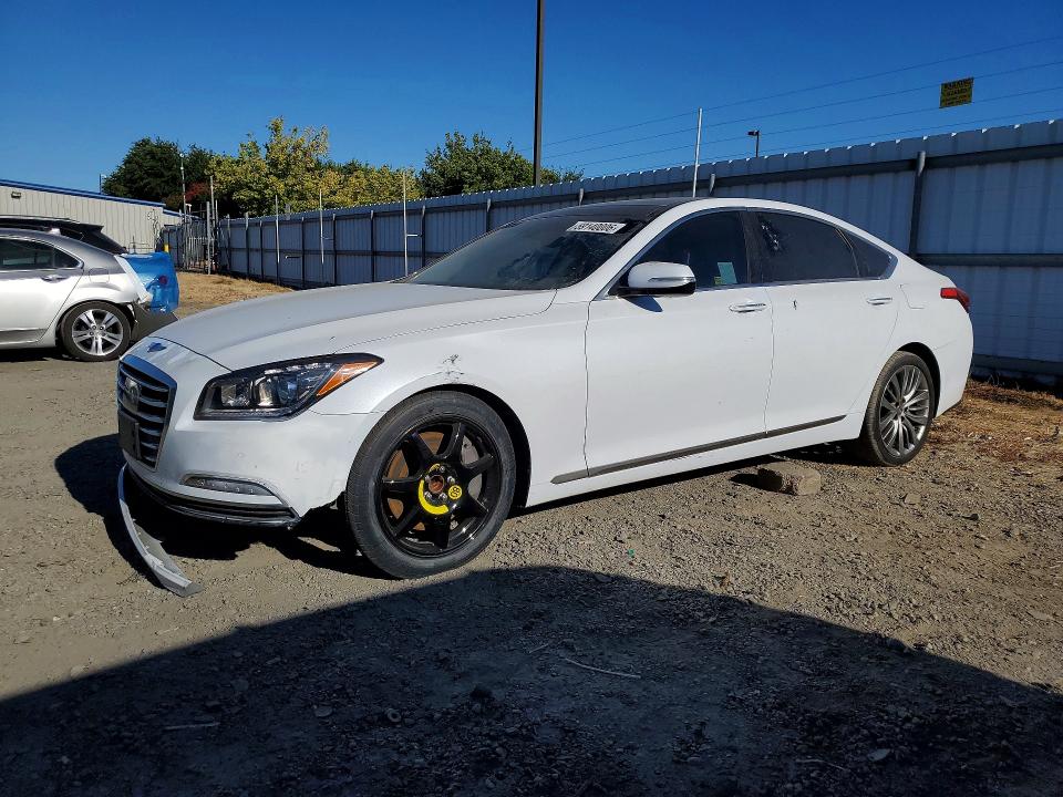 Auction sale of the 2015 Hyundai Genesis, vin: KMHGN4JFXFU019226, lot number: 59140006