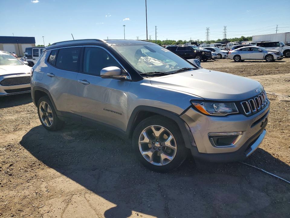 2019 Jeep Compass მანქანა იყიდება აუქციონზე, vin: 3C4NJDCB7KT666110, აუქციონის ნომერი: 58180206