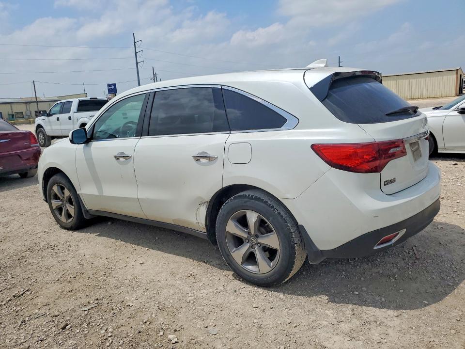 58061536 :رقم المزاد ، 5FRYD3H25FB005086 vin ، 2015 Acura Mdx مزاد بيع