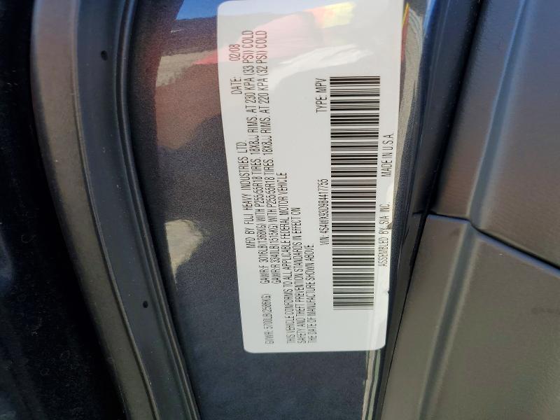 Auction sale of the 2008 Subaru Tribeca, vin: 4S4WX93D984417755, lot number: 57034176