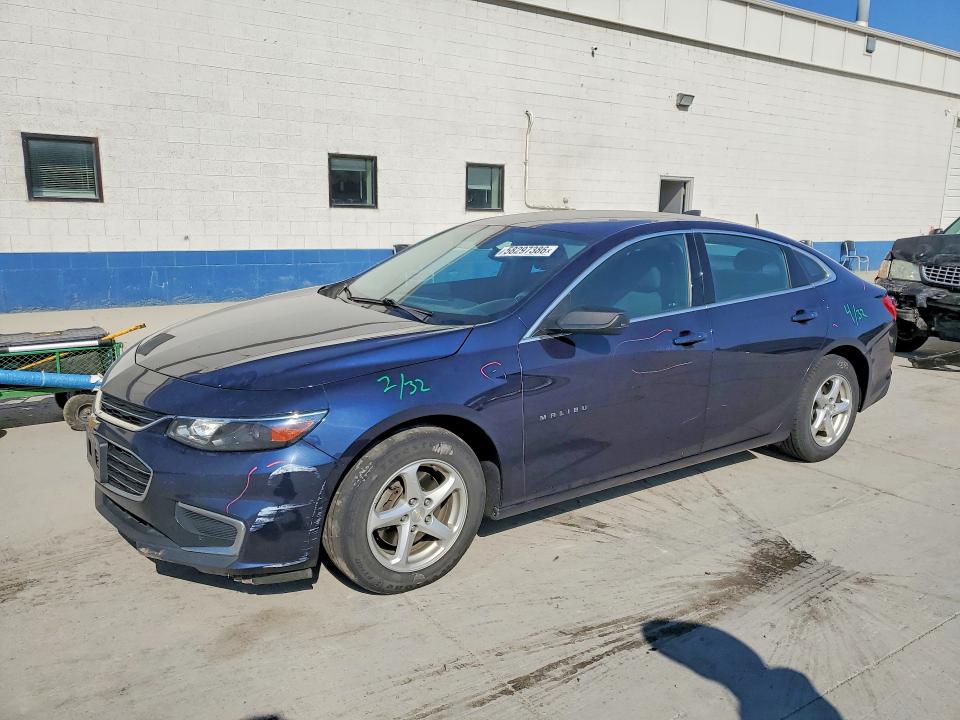 58297386 :رقم المزاد ، 1G1ZB5ST4HF143542 vin ، 2017 Chevrolet Malibu مزاد بيع