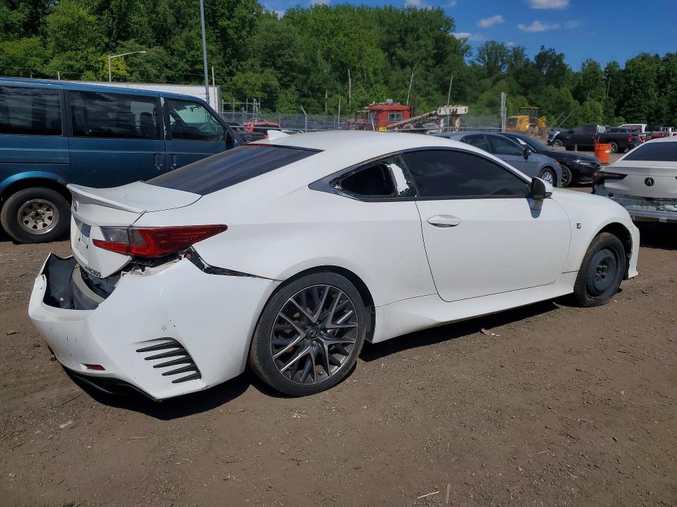 55453856 :رقم المزاد ، JTHS85BC3J5004343 vin ، 2018 Lexus Rc مزاد بيع