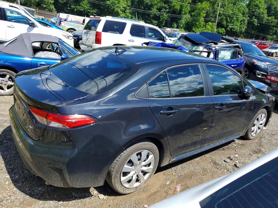 57123906 :رقم المزاد ، 5YFEPMAEXMP238761 vin ، 2021 Toyota Corolla مزاد بيع