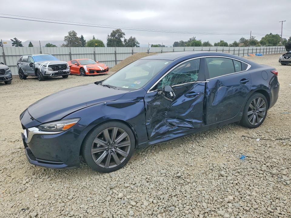 2018 Mazda 6 მანქანა იყიდება აუქციონზე, vin: JM1GL1TYXJ1327613, აუქციონის ნომერი: 58593426