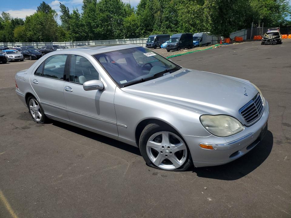 2002 Mercedes-benz S მანქანა იყიდება აუქციონზე, vin: WDBNG75J12A286612, აუქციონის ნომერი: 57944466