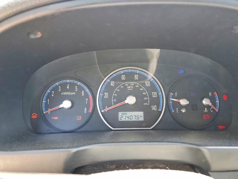 2009 Hyundai Santa Fe მანქანა იყიდება აუქციონზე, vin: 5NMSG13D29H247462, აუქციონის ნომერი: 56127966